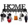 Kovový věšáček - Home sweet home