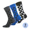 Pánské ponožky Vincent Creation – Dots, 3 páry | Velikost: 39–42