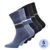 Ponožky pánské Street, 5 párů | Velikost: 39-42