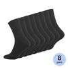 Ponožky sportovní - 8 párů | Velikost: 39-42 | Černá