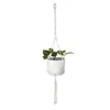 Macrame závěs na květináč - 014