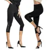 Capri legíny Borchie - 2pack - 1x černá silver + 1x černá bronz | Velikost: S | Černá