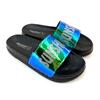 Dámské pantofle GEZER SUNSHINE | Velikost: 36 | Metalická modrá