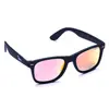 Černé matné brýle Kašmir Way Polarized WP09 - skla oranžová zrcadlová