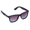 Hnědé matné brýle Kašmir Way Polarized WP10 - skla hnědá tmavá | Balení: Bez krabičky