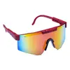 Červené brýle Kašmir Sport Sunrise SS06 - skla oranžová zrcadlová