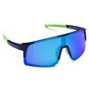 Černé brýle Kašmir Sport Sunset Polarized SSP02 - skla modro-zelená zrcadlová