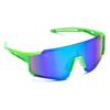 Zelené brýle Kašmir Sport State ST12 - skla modro-zelená zrcadlová