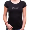Elegantní tričko - Máma | Velikost: XS | Černá