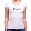 Elegantní tričko - Máma | Velikost: XS | Bílá