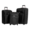 Sada 3 cestovních kufrů ROWEX Prime | Černá