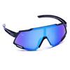 Černé sportovní brýle Kašmir Sport Shark SSD02 - skla modrá zrcadlová | Balení: Bez krabičky
