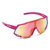 Růžové sportovní brýle Kašmir Sport Shark SSD05 - skla oranžová zrcadlová | Balení: Bez krabičky