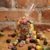 Barevný MIX Marshmallow obalované v čokoládě - Mango, Malina, Zelený ječmen | Hmotnost: 100 g
