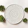 Sada podtácků Mandala | Balení: 2 ks | Bílá