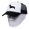 Dětská kšiltovka Trucker KTD02 bílá/černá