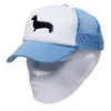 Dětská kšiltovka Trucker KTD03 bílá/modrá