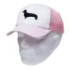 Dětská kšiltovka Trucker KTD04 bílá/růžová