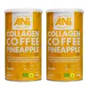 Colagen ananasová mletá káva s reishi, 2x 100 g