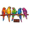 Playful Parrots