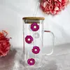 Sklenička s víčkem a brčkem - Donat