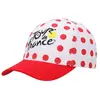 Kšiltovka - Tour de France Logo - puntíkovaná, bílá
