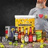 Beerboxeo plné prémiových ležáků s pivním tričkem I Love Beer | Velikost: S