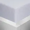 Froté napínací prostěradlo | Rozměr: 90 × 200 cm | Bílá