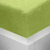 Froté napínací prostěradlo | Rozměr: 90 × 200 cm | Zelené jablko