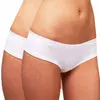 Bezešvé kalhotky culotte 2 ks | Velikost: S/M | Bílá
