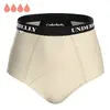 Menstruační kalhotky Famme pro velmi silnou menstruaci | Velikost: S | Šampaň – černá