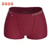 Menstruační kalhotky Boyfriend pro velmi silnou menstruaci | Velikost: XS | Bordó