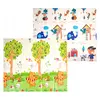 Aga4Kids Dětská skládací pěnová podložka 200 × 180 cm MR136