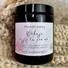 Sójová svíčka 180 ml - Děkuji, že jsi tu pro mě | Vůně: Zimní mandarinka