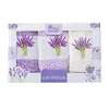 Dárkový set vaflových utěrek – Lavender 3 ks