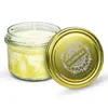 Vonná sójová svíčka 180 ml s krystalem - Křišťál