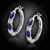 Náušnice Brillance Lara Royal Blue