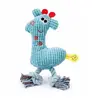 Plyšová žirafa pro psa 21 cm | Modrá