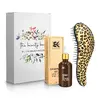 Beauty box – moringový olej + kartáč Dtangler Leopard Yellow
