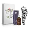 Beauty box – švestkový olej + kartáč Dtangler Zebra White
