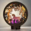 Jednorožec - lampa 20 x 22 cm