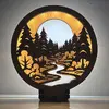 V lese - lampa 20 x 22 cm