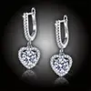 Náušnice La Diamantina Crystal Heart