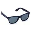 Černé matné brýle Kašmir Way Polarized WP06 - skla zelená tmavá | Balení: Bez krabičky