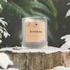Sójová svíčka s dřevěným knotem - Perníčky
