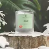 Sójová svíčka s dřevěným knotem - Jmelí