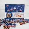 Adventní oříškovo-ovocný kalendář (s betlémem)