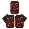 3× černý lisovaný čaj Pu-Erh