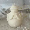 Sójová svíčka – sněhuláček