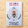 Knoflík štěstí - lištička